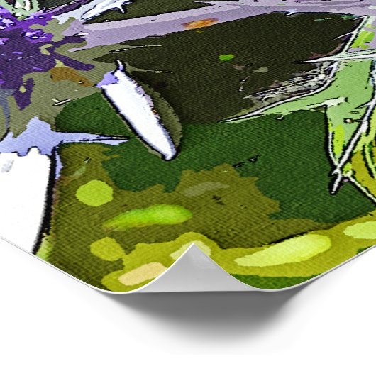 WILDBLUMEN POSTER (Ecke)