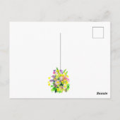 Wildblumen Postkarte (Rückseite)