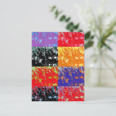 WILDBLUMEN POSTKARTE (Stehend Vorderseite)