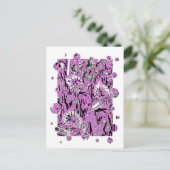 WILDBLUMEN POSTKARTE (Stehend Vorderseite)