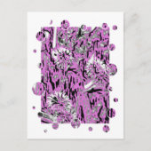 WILDBLUMEN POSTKARTE (Vorderseite)