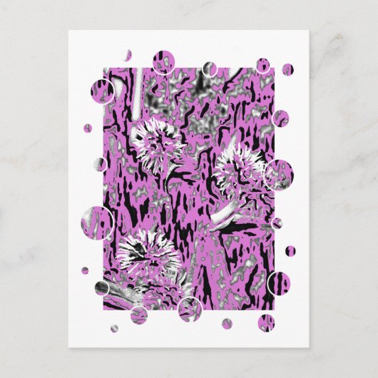 WILDBLUMEN POSTKARTE (Vorderseite)