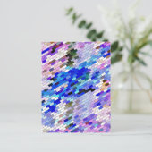 WILDBLUMEN POSTKARTE (Stehend Vorderseite)