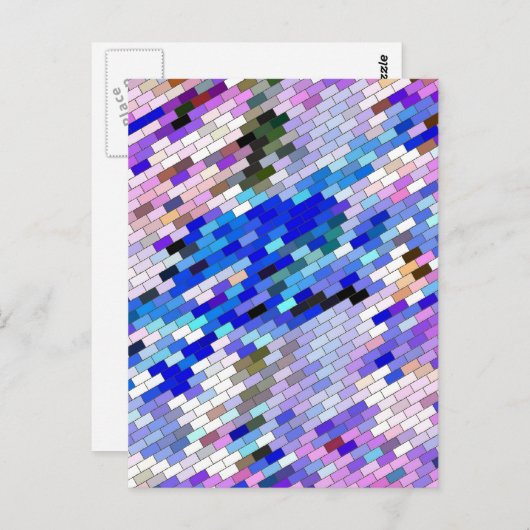 WILDBLUMEN POSTKARTE (Vorne/Hinten)