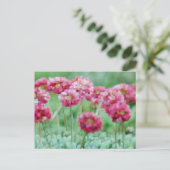 Wildblumen Postkarte (Stehend Vorderseite)