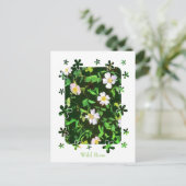 WILDBLUMEN POSTKARTE (Stehend Vorderseite)