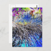 WILDBLUMEN POSTKARTE (Vorne/Hinten)