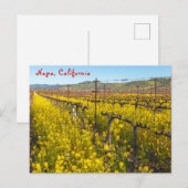 Wildblumen Postkarte (Vorne/Hinten)