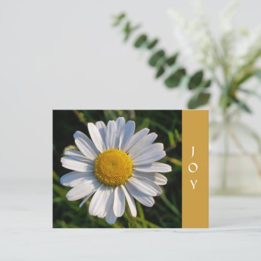 WILDBLUMEN POSTKARTE (Stehend Vorderseite)