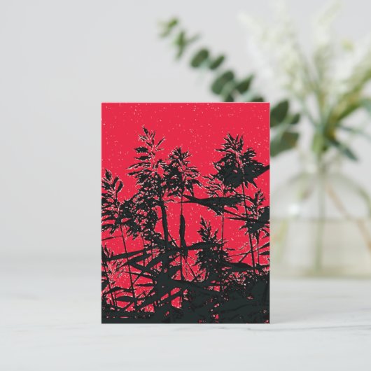 WILDBLUMEN POSTKARTE (Stehend Vorderseite)