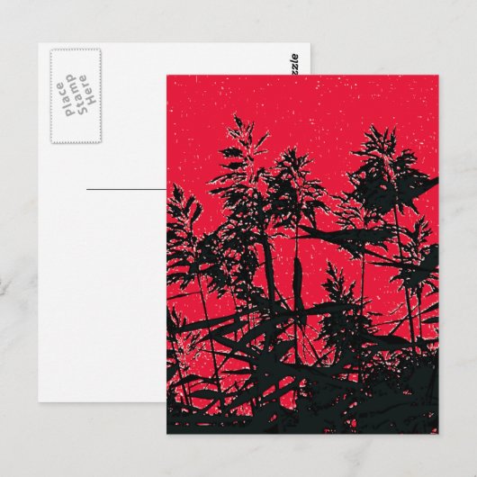 WILDBLUMEN POSTKARTE (Vorne/Hinten)