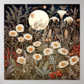 Wildblumen Print Poster (Vorne)