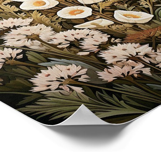 Wildblumen Print Poster (Ecke)