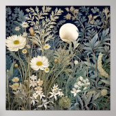 Wildblumen Print Poster (Vorne)