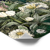 Wildblumen Print Poster (Ecke)