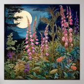 Wildblumen Print Poster (Vorne)