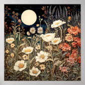 Wildblumen Print Poster (Vorne)