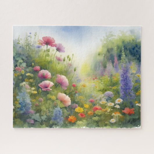 Wildblumen Puzzle (Horizontal)