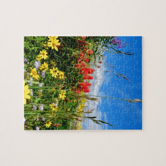 Wildblumen Puzzle (Horizontal)