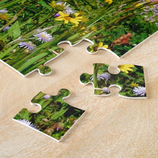 Wildblumen Puzzle (Seite)