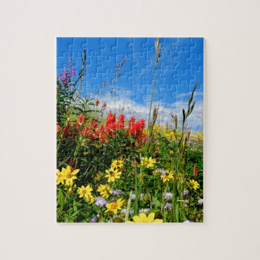 Wildblumen Puzzle (Vertikal)