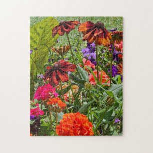 Wildblumen-Puzzle, 28 cm x 35,5 cm, 252 Teile Puzzle
