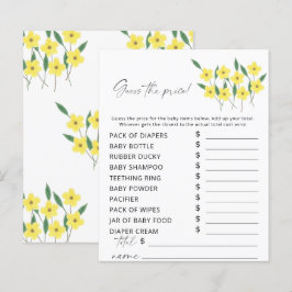 Wildblumen Raten Sie den Preis Spiel