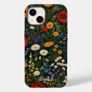 Wildblumen Red Orange Blue White Lila Van Gogh Case-Mate iPhone 14 Hülle