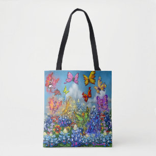 Wildblumen Regenbogen von Fee Tote Beutel Tasche