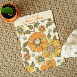 Wildblumen Retro Necklace Erring Juwelendisplay