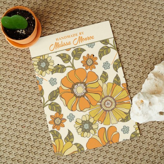 Wildblumen Retro Necklace Erring Juwelendisplay