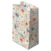 Wildblumen Romantische Herbstfavoriten Kleine Geschenktüte (Vorderseite Schrägansicht)