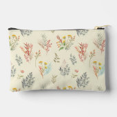Wildblumen Romantischer rustikaler Vintager Hinter Zubehörtasche (Rückseite)