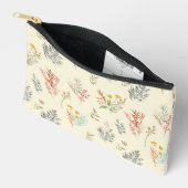 Wildblumen Romantischer rustikaler Vintager Hinter Zubehörtasche (Offen)