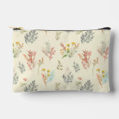 Wildblumen Romantischer rustikaler Vintager Hinter Zubehörtasche (Vorderseite)