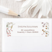 Wildblumen Rücksendeadresse (Insitu)