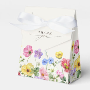 Wildblumen-Rustikal-Chic-Floral-Boho-Braut-Party Geschenkschachtel