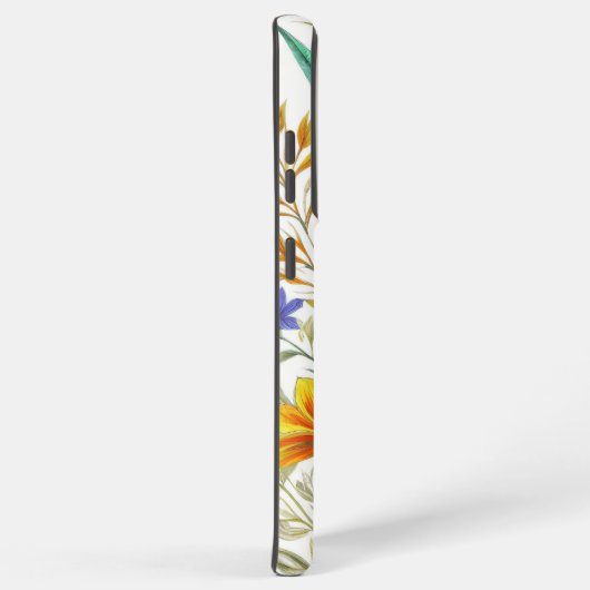 Wildblumen Samsung Galaxy Hülle (Rechte Seite)