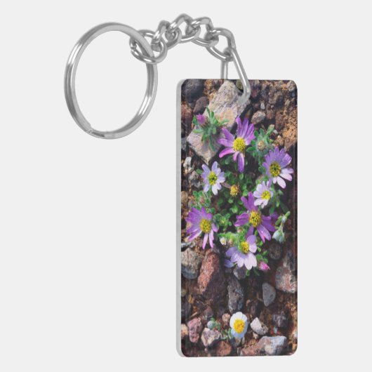 Wildblumen Schlüsselanhänger (Vorderseite links)