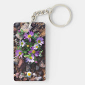 Wildblumen Schlüsselanhänger (Rückseite)