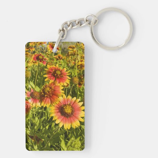 Wildblumen Schlüsselanhänger (Rückseite)