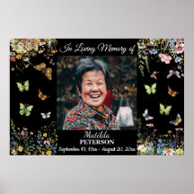 Wildblumen Schmetterlinge feiern Leben