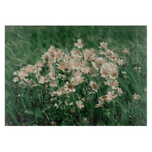 Wildblumen Schneidebrett (Vorderseite)