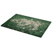 Wildblumen Schneidebrett (Ecke)