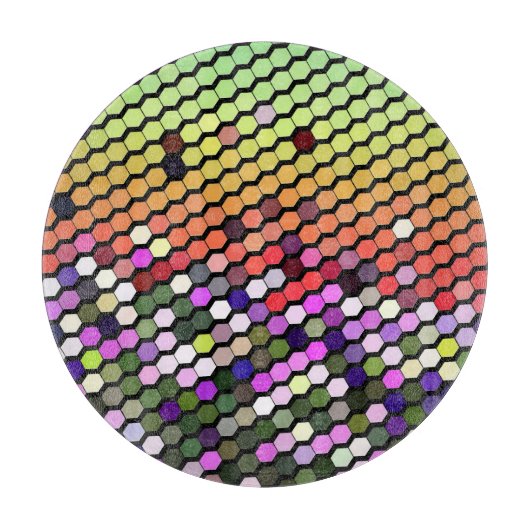 WILDBLUMEN SCHNEIDEBRETT (Vorderseite)