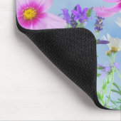 Wildblumen, Schönheit der Natur Mousepad (Ecke)