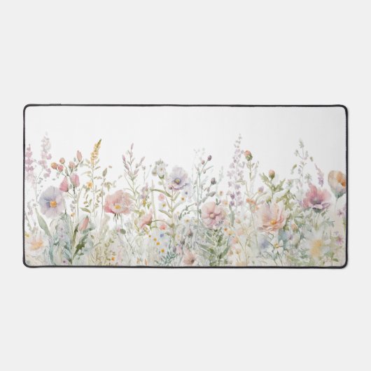 Wildblumen Schreibtischunterlage (Vorderseite)