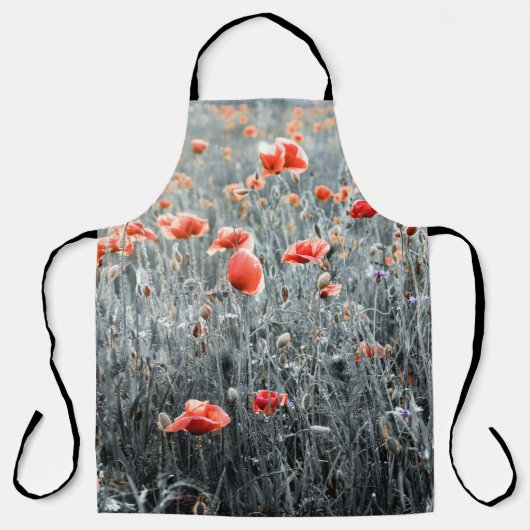 Wildblumen Schürze (Vorderseite)