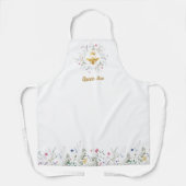 Wildblumen Schürze (Vorderseite)