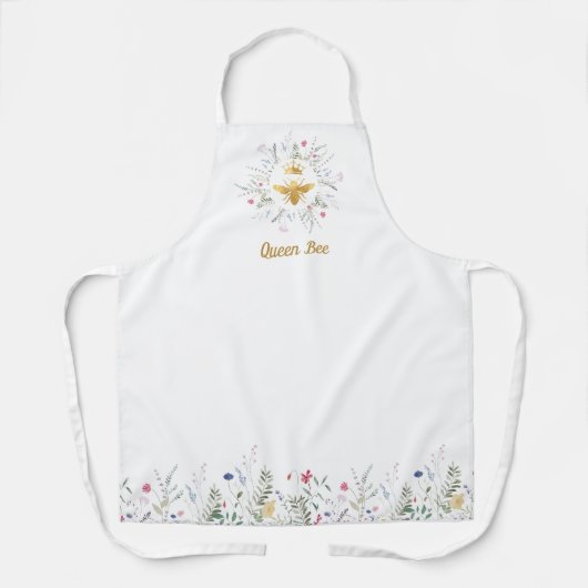 Wildblumen Schürze (Vorderseite)